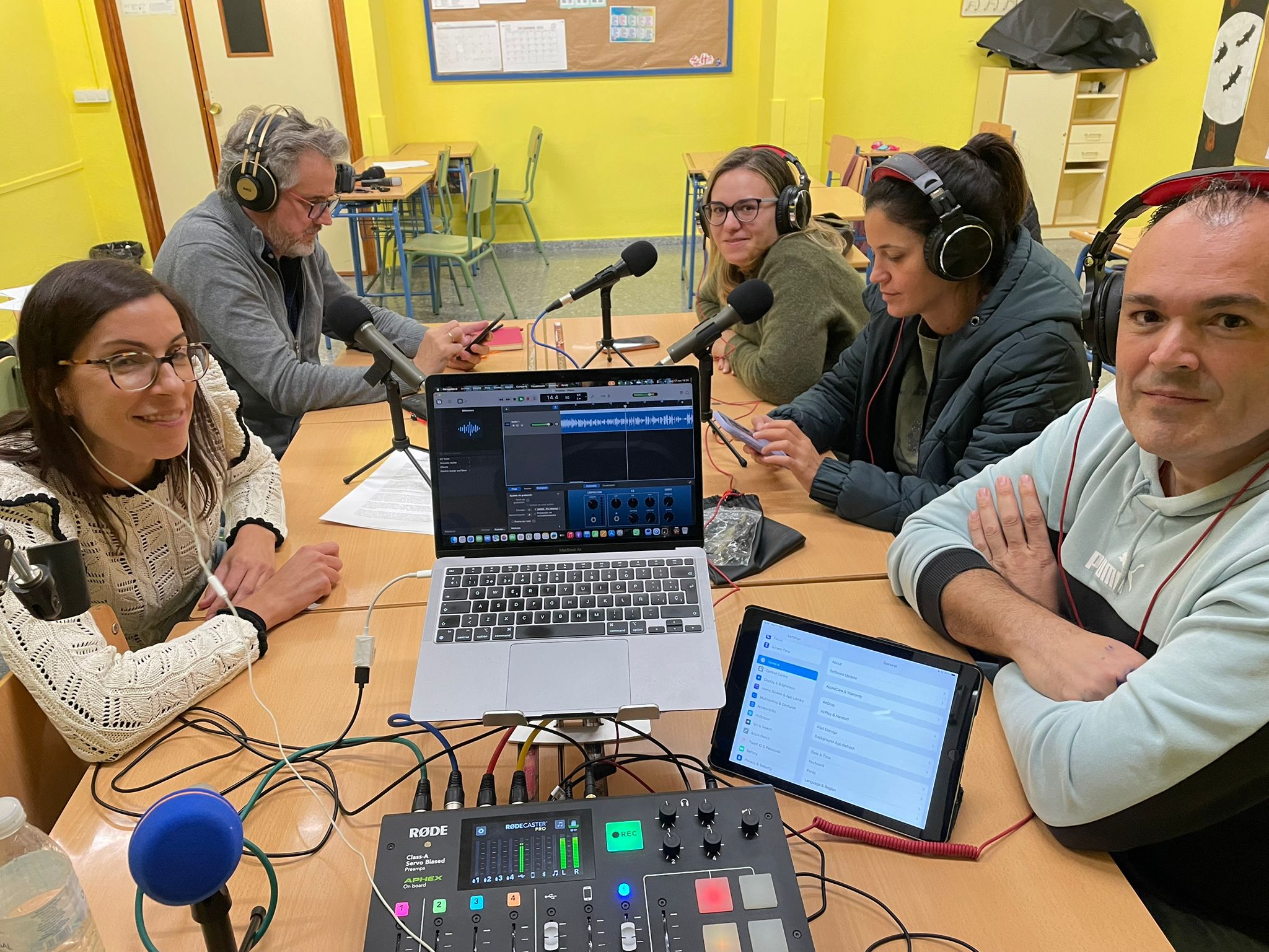 La Asociación de la Prensa de Jaén pone punto y seguido a sus talleres de alfabetización mediática