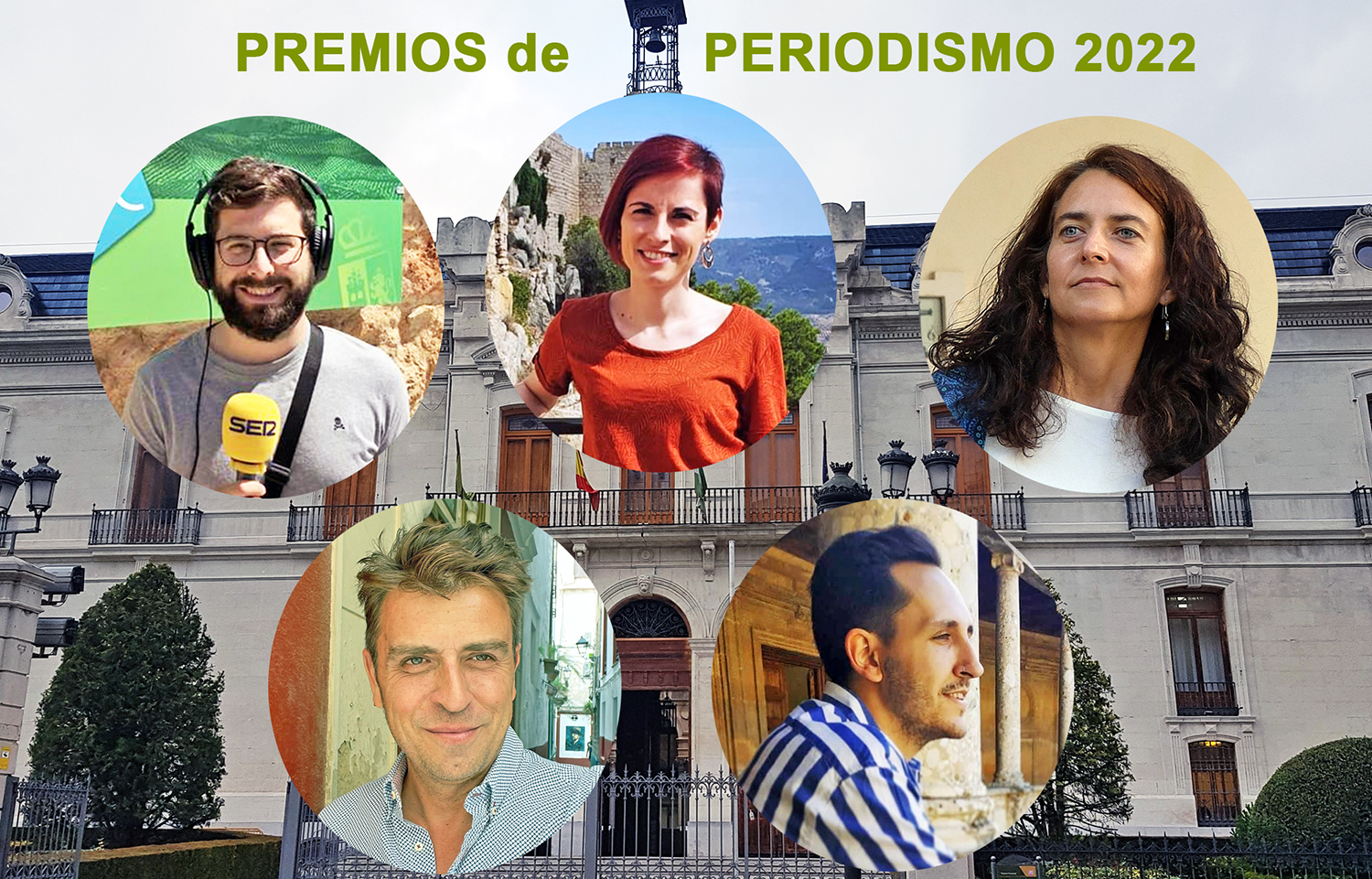 Diputación de Jaén otorga sus Premios de Periodismo 22 a Enara López, Virgilio Moreno, Antonio Soler y Susana Girón